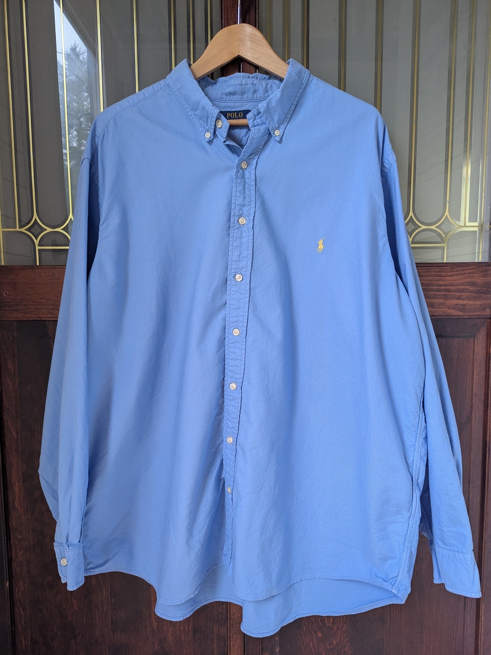 Polo by Ralph Lauren Light Blue Button-Down Oxford Shirt